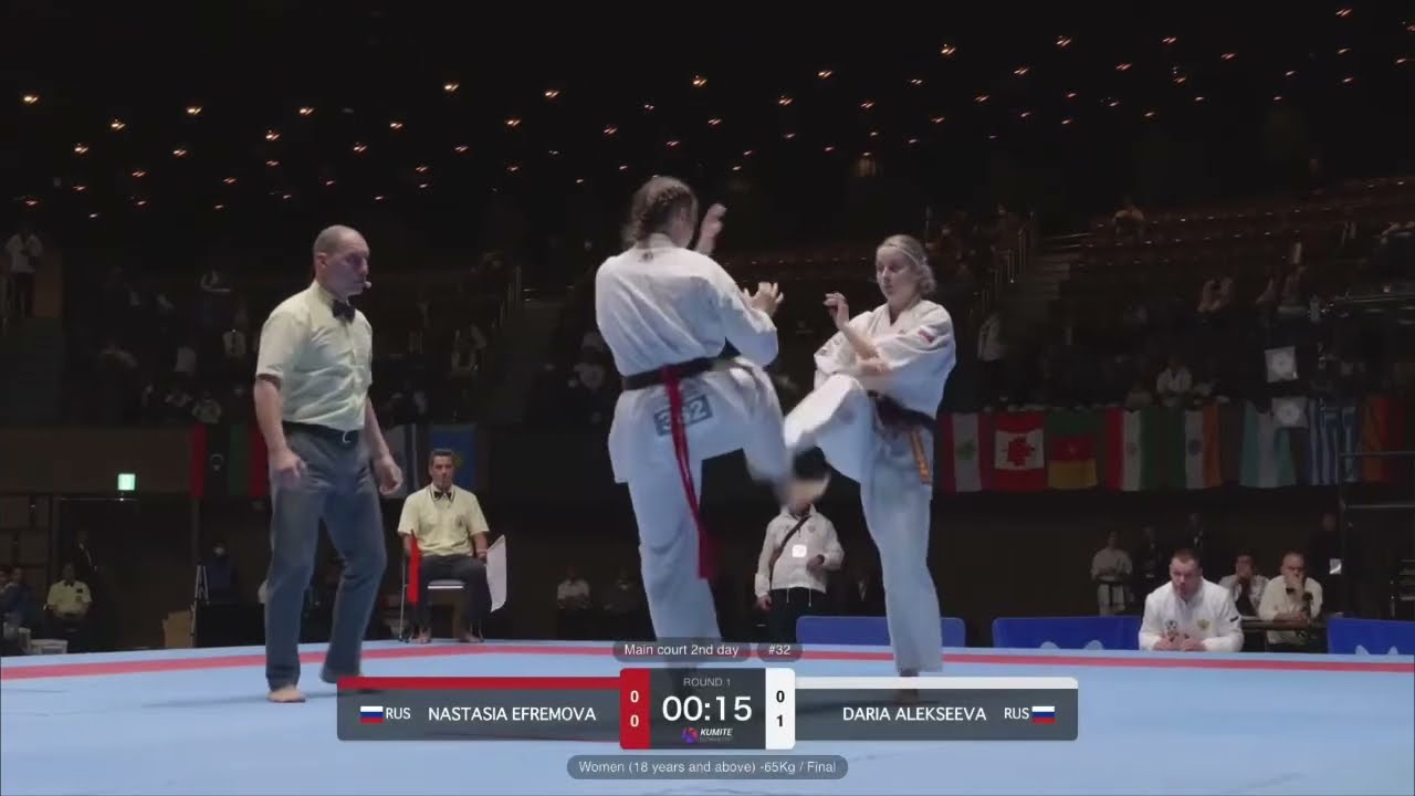 Kyokushinkan World Tournament 2025 Women’s Final 65kg and below
