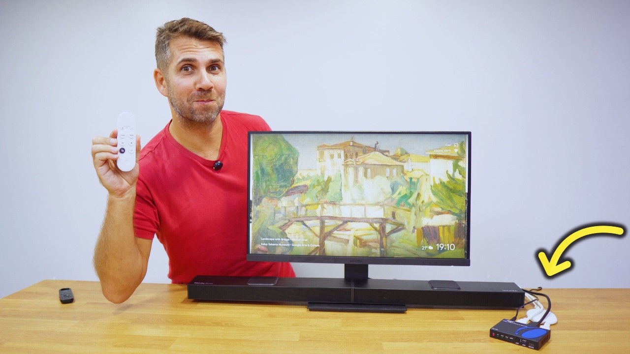 Ligar Chromecast Google TV a um Sistema de Audio ou Soundbar 👀