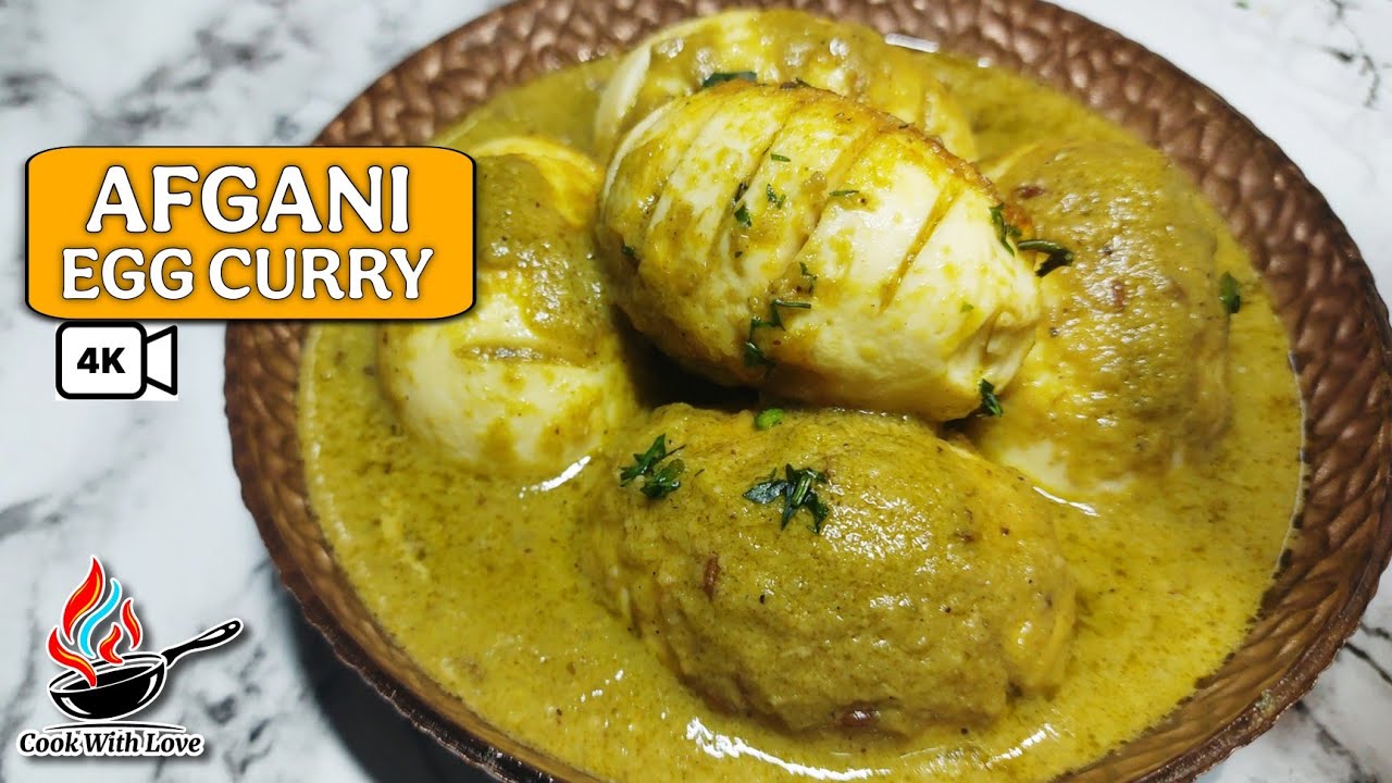 अफगानी अंडा करी रेसिपी । Afgani Anda Curry Recipe - Egg Recipe #afganiandacurry #andacurry