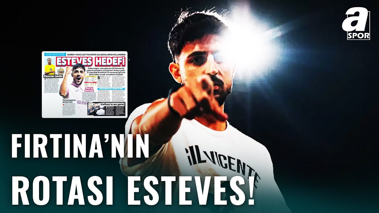 Trabzonspor Transferde Vitesi Arttırdı! Yeni Hedef ESTEVES!