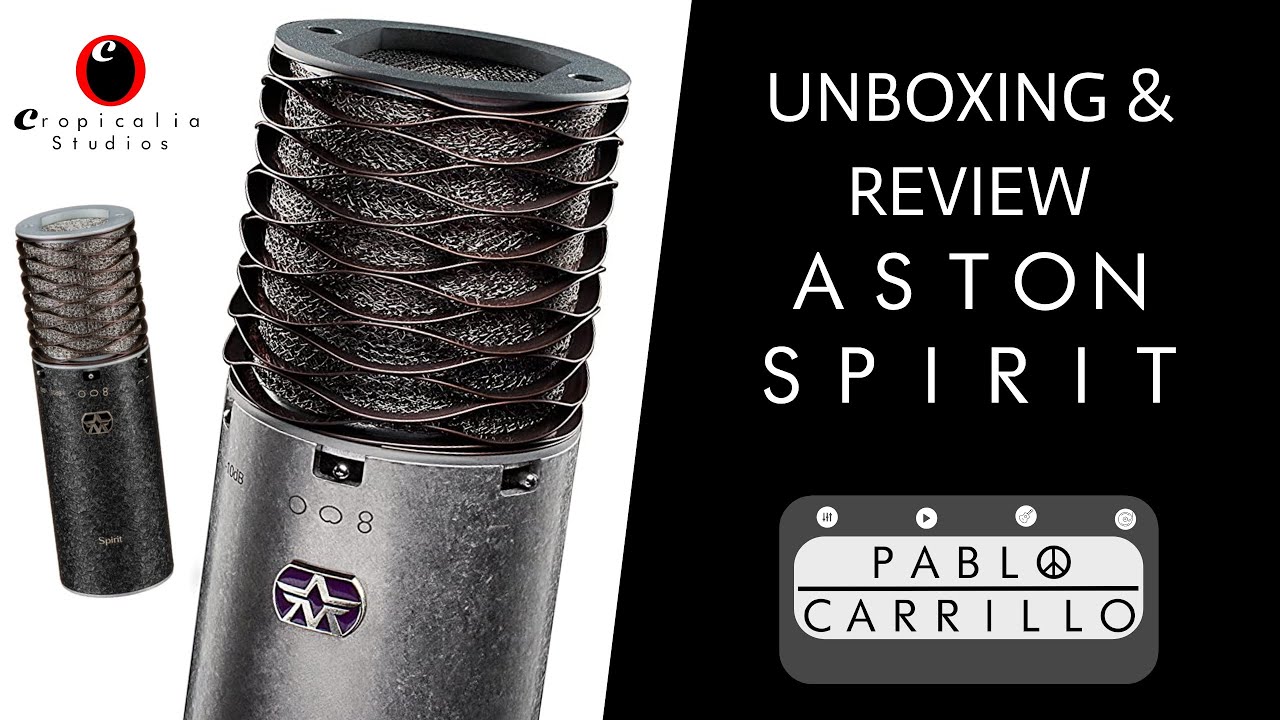✅ Aston Spirit Microphone | Micrófono Condensador Spirit 🎤 Under 500 |  Review & Unboxing 2023