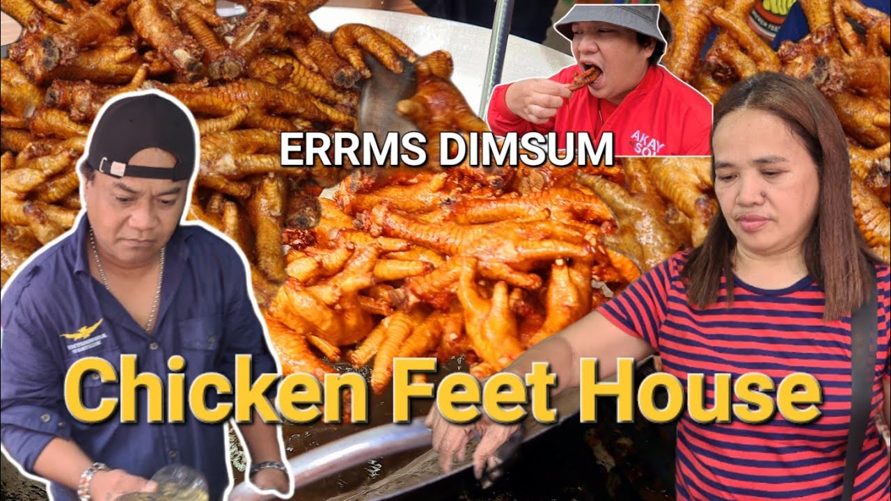 PINIPILAHANG CHICKEN FEET SA MANILA | ERRMS DIMSUM Chicken Feet House | Pinoy Foodie
