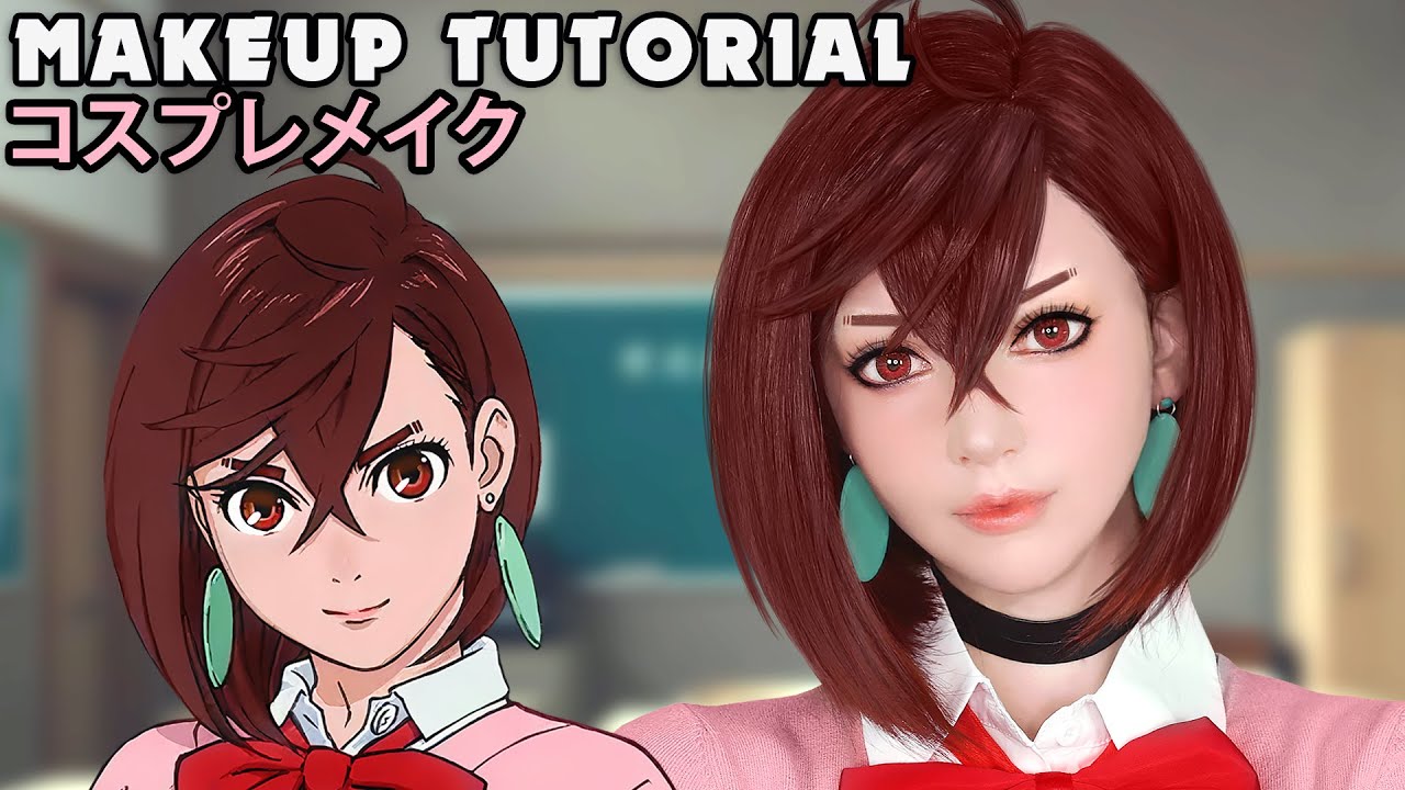 ☆ Momo Ayase Cosplay Makeup Tutorial DanDaDan ダンダダン ☆