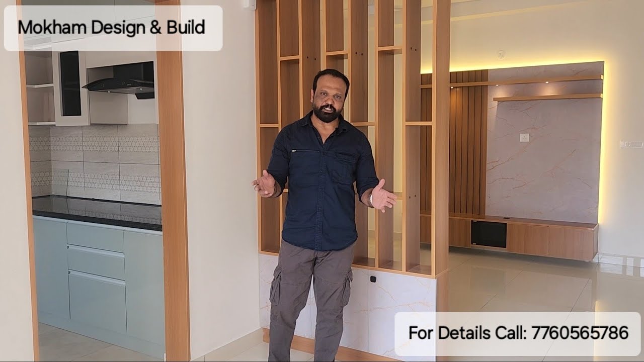 Prestige Finsbury Park Regent 3 BHK, Home interiors by Mokham Design & Build, call : 7760565786