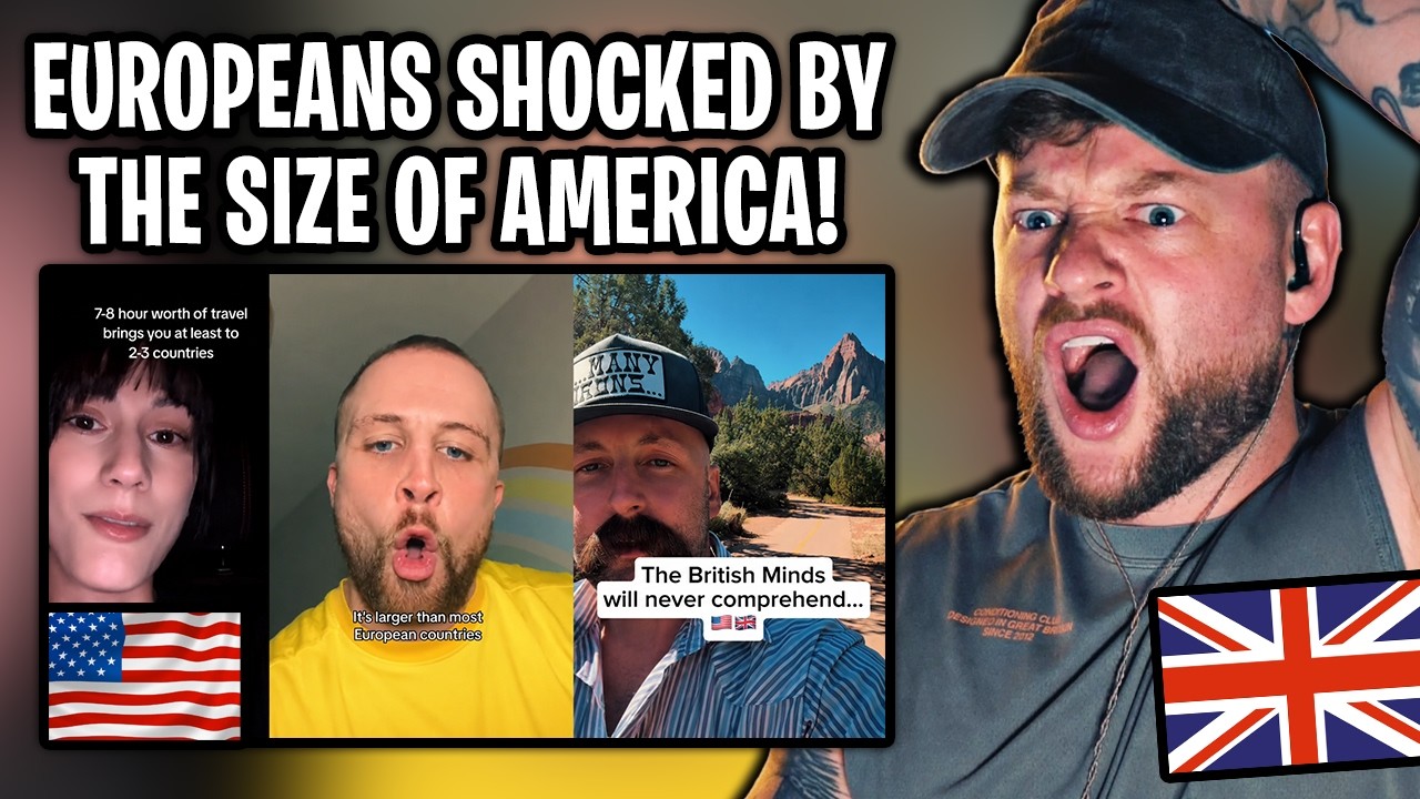 European World Cup Fans SHOCKED by the SIZE of America!
