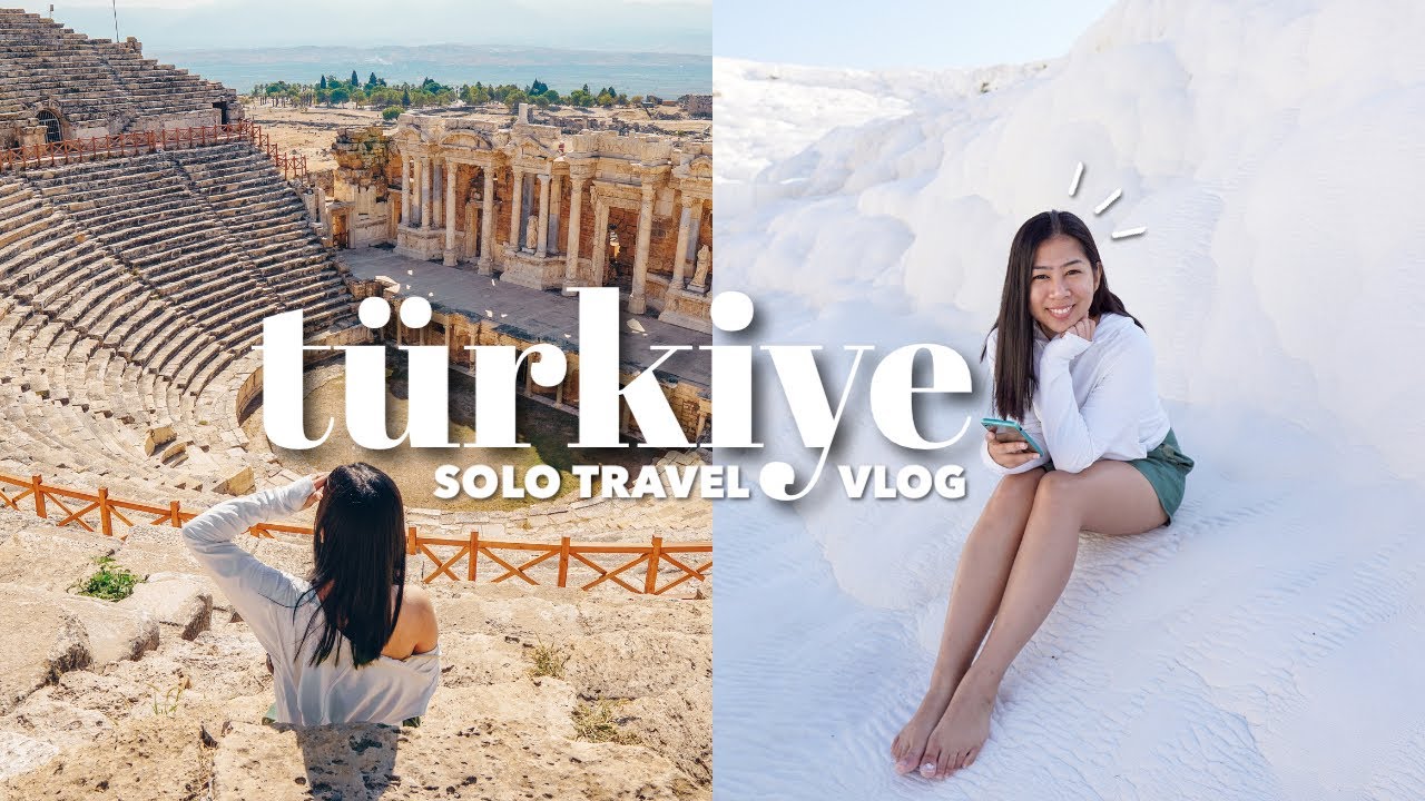 My Solo Trip to TURKEY: Exploring Ephesus, Pamukkale Cotton Castle & Hierapolis! | Turkey Ep2