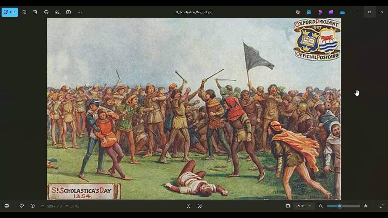The Saint Scolastica’s Day Riot