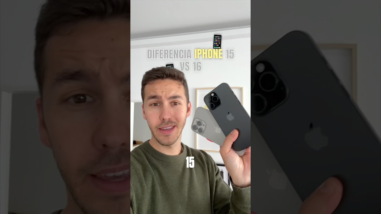 ¿Por qué NADIE ha hablado de esta diferencia entre el iPhone 16 y el iPhone 15?
