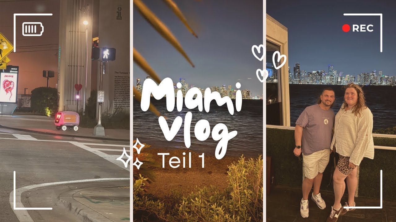 Miami Nights 🌴 Cocktails über der Skyline & erste Eindrücke | Part 1 