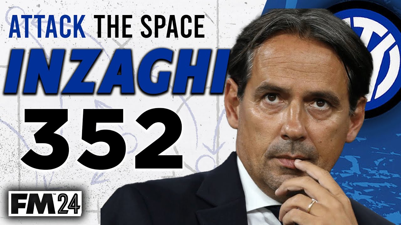INZAGHI'S INTER 3-5-2 TACTIC IN FM24