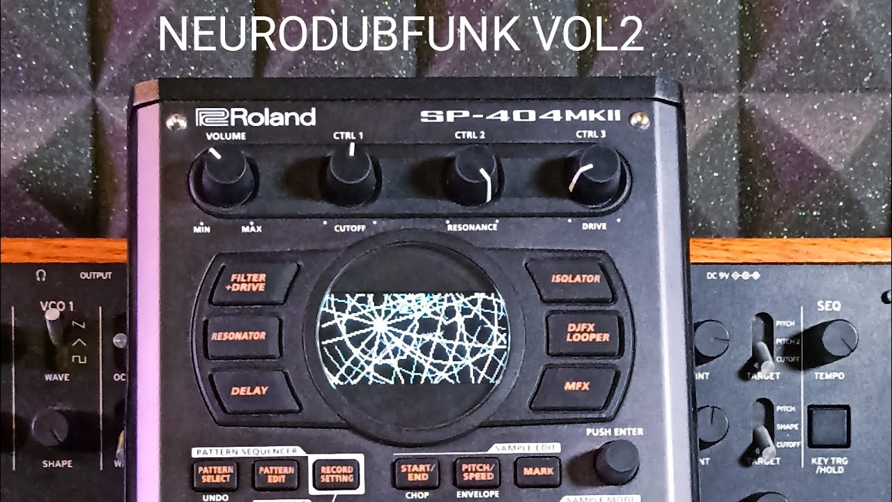 MASTERVEGE! NEURODUBFUNK VOL2 traccia uno [ROLAND SP404 MK II LIVESET]
