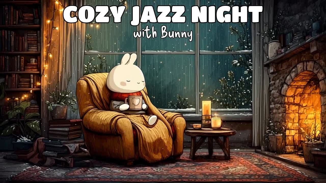 Snowy Evening with Warm Coffee – Cozy Jazz Ambience