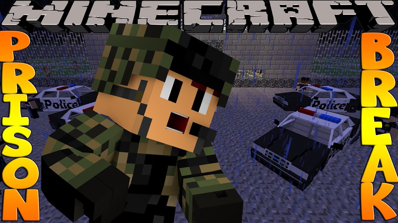 Minecraft PRISON BREAK - SCUBA STEVE TRAINS FOR ANOTHER PRISON RIOT