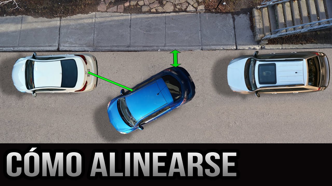 Estacionamiento paralelo - Cómo alinearse correctamente