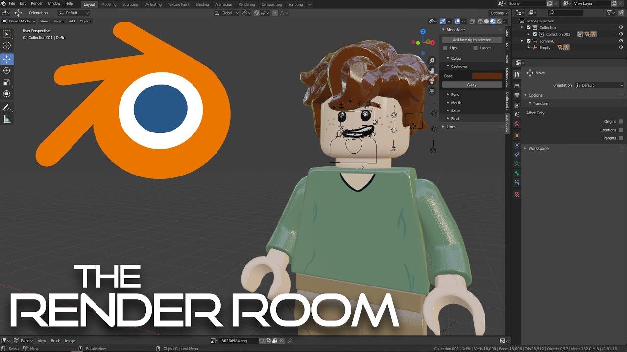 Render Room: Help Me Make An Awesome LEGO Render of Spiderman!