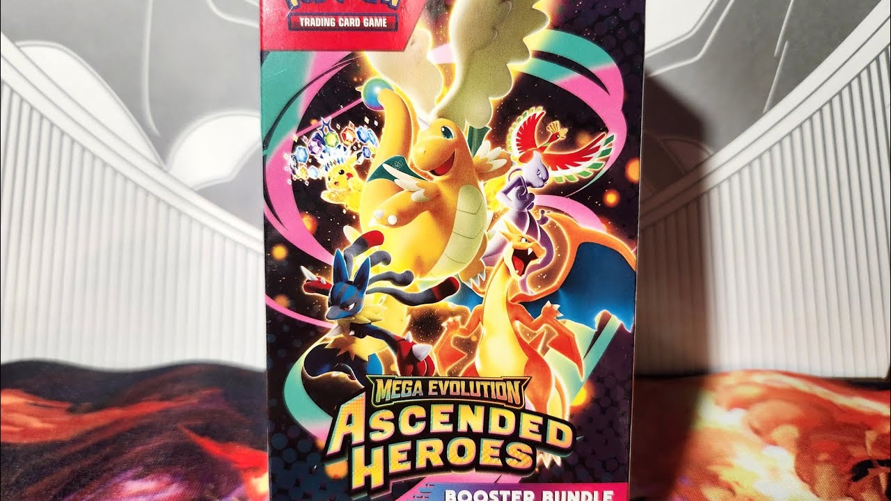Ascended Heroes Booster Bundle Opening (1st Video)