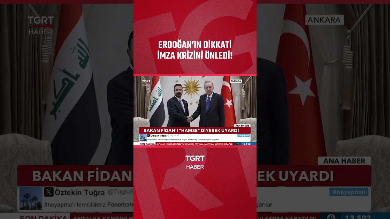 Cumhurbaşkanı Erdoğan'ın Dikkati Krizi &Ouml;nledi #shorts