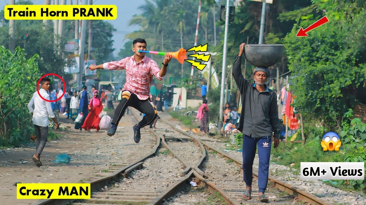 Viral Train Horn PRANK in 2023 | Year on PRANK 2023 | PRANK Video | ComicaL TV