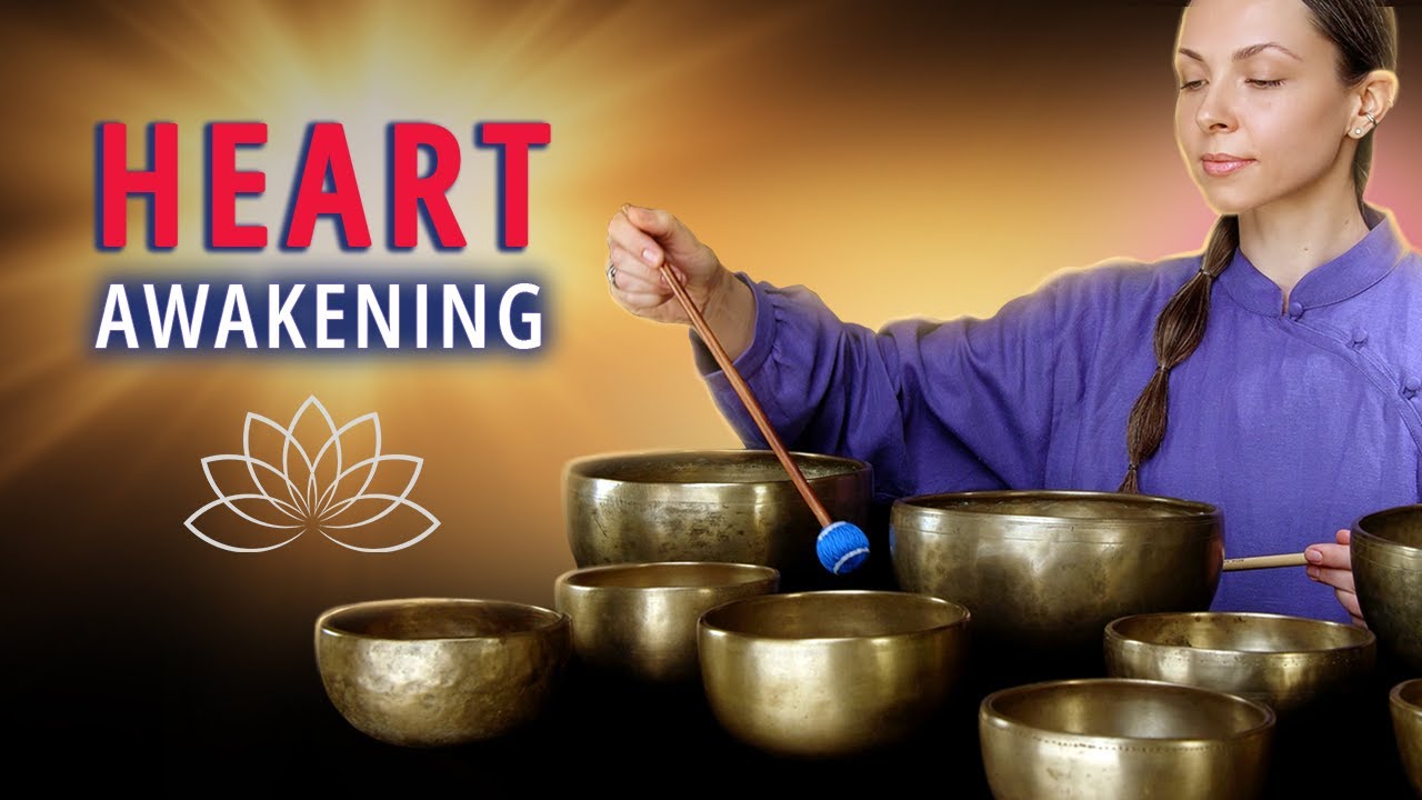 Heart Awakening & Higher Self Connection | Spiritual Sound Bath | Healing Vibrations