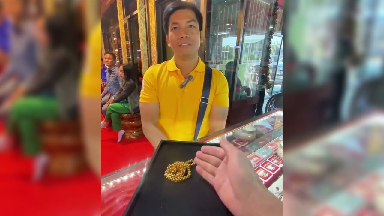 ผมเป็นคน สปป ลาวทองเส้นนี้ผมโดนหลอกไหมครับ | ร้านทำทองนะโมบ้านช่างทอง เพชร ทอง & จิวเวอรี่ Fan