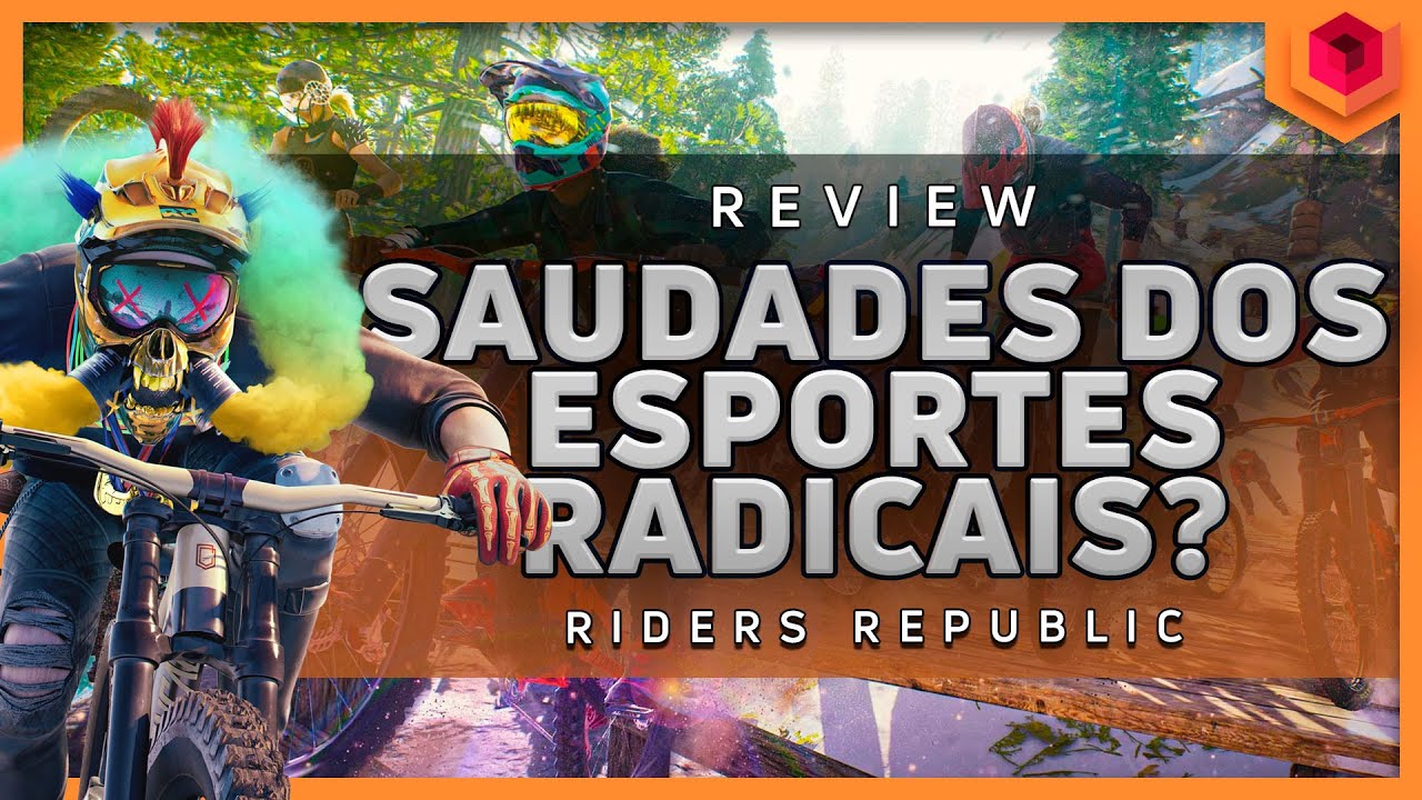 🎮 RIDERS REPUBLIC - AN&Aacute;LISE / REVIEW - VALE A PENA? 🎮