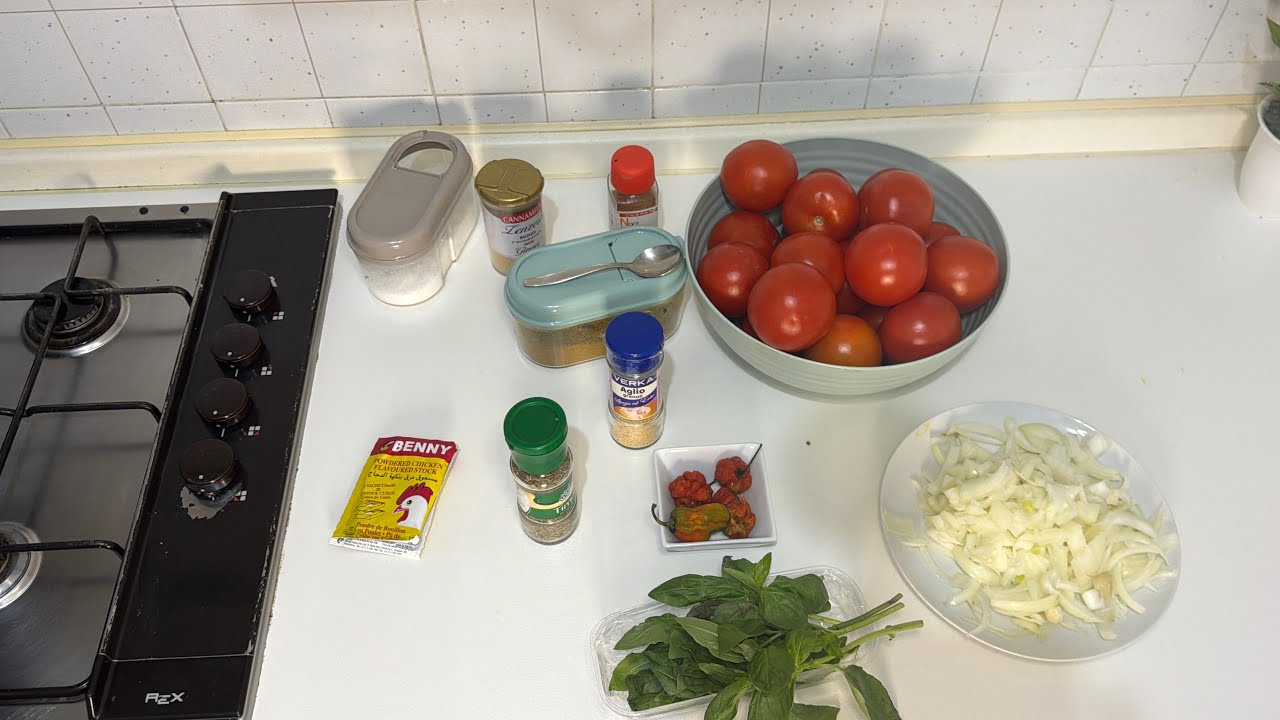 How I made a healthy tomato stew for my home