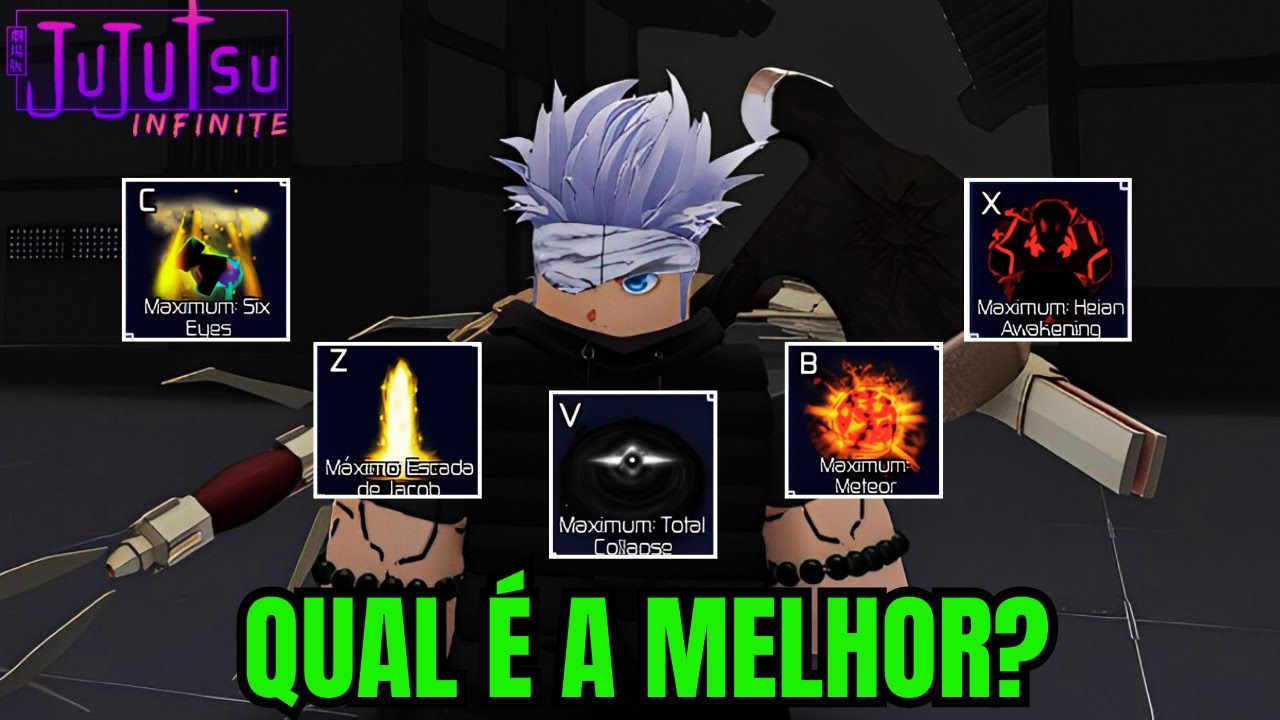QUAL É A MELHOR TÉCNICA MÁXIMA NO JUJUTSU INFINITE? DESCUBRA AGORA!