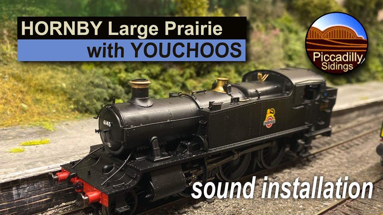 HORNBY LARGE PRAIRIE 61XX WITH YOUCHOOS SOUND INSTALLATION