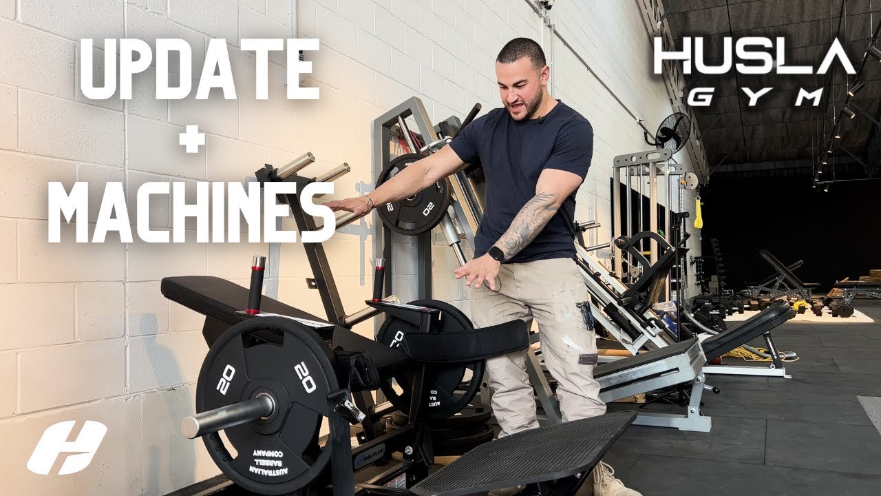 HUSLA GYM UPDATE + EQUIPTMENT RUNDOWN