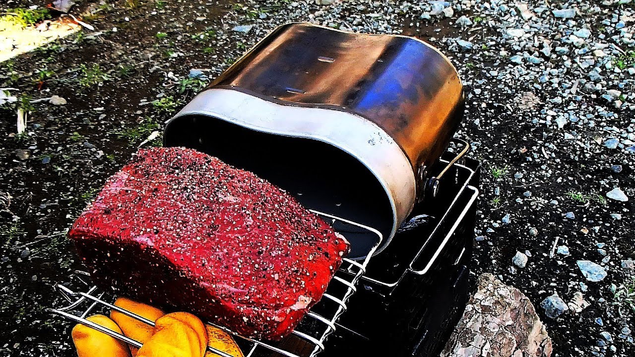 Жаркое из говядины с оловом / Camp Cooking