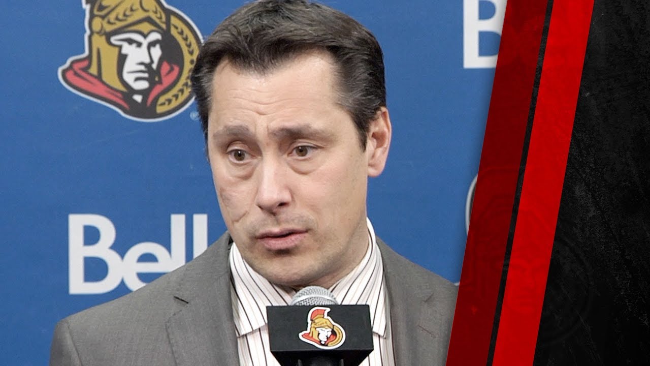Sens vs. Avalanche – Coach Post-game