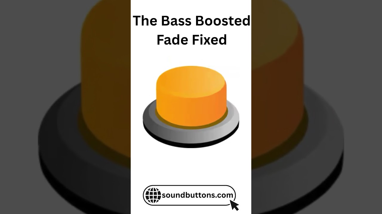Feel the drop, not the distortion The Bass Boosted Fade Fixed experience on SoundButtons.com 🔊🔥