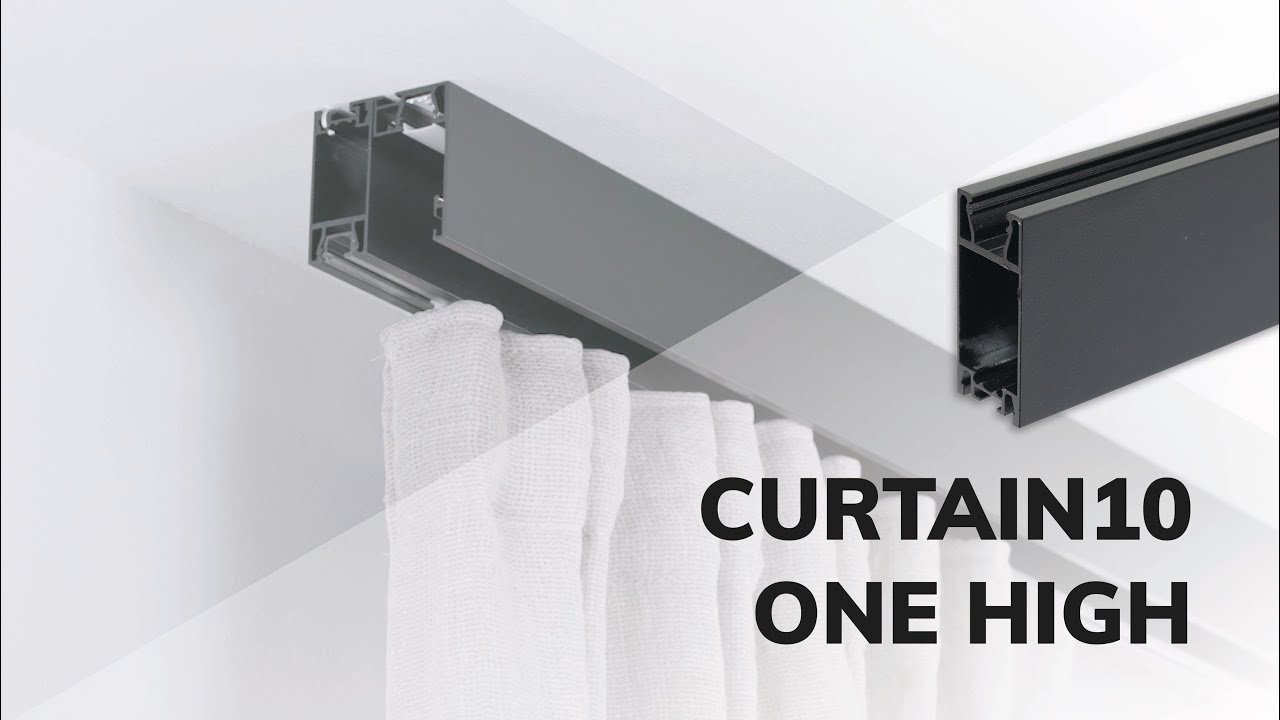Gardinenprofil Curtain10 High: Elegantes Gardinenprofil für Licht & Design