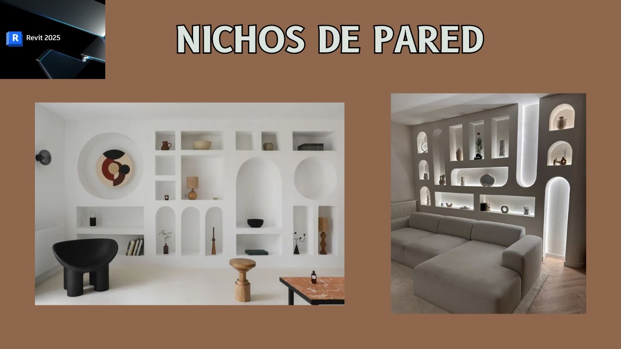 REVIT - Nichos de Pared - Cortar Muros