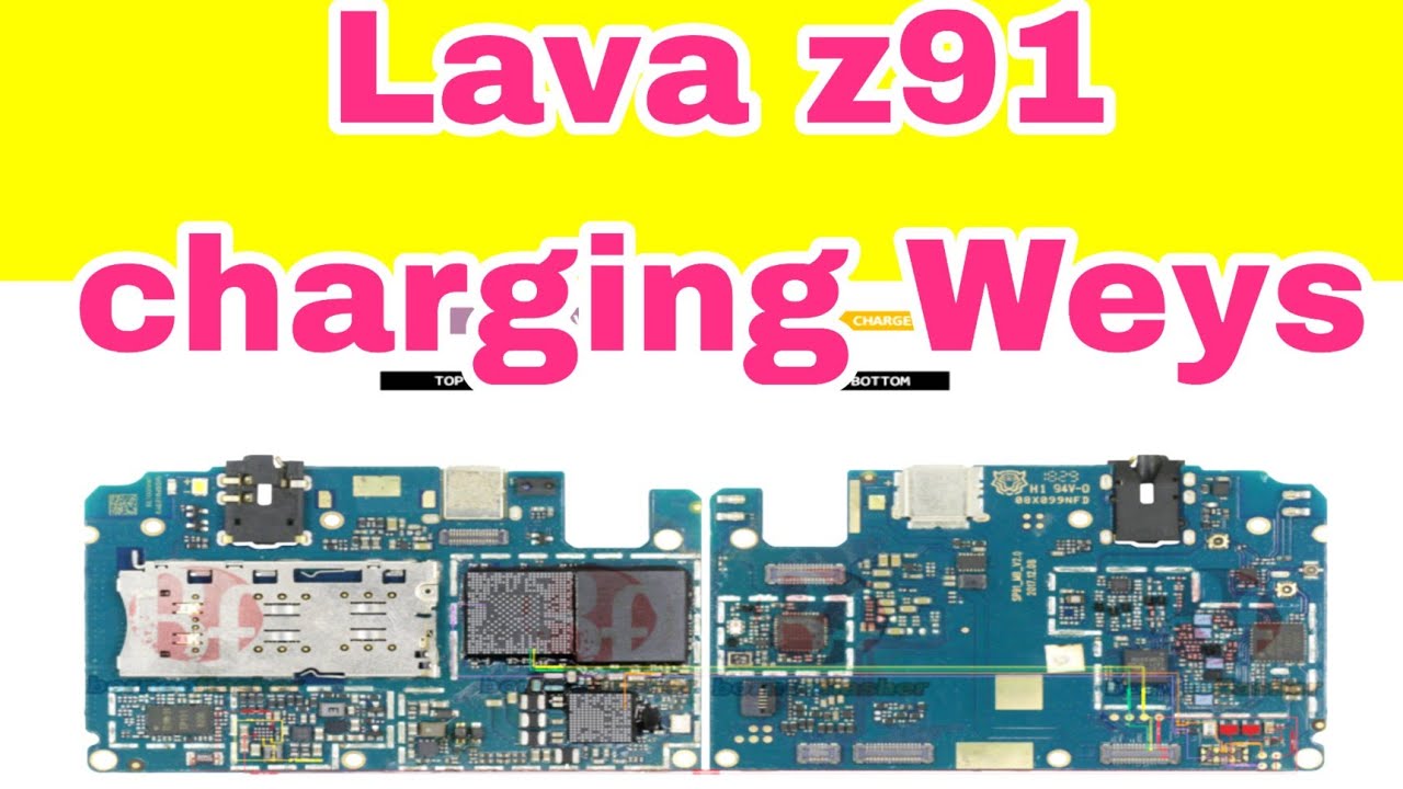 Lava z91 charging problem solution// charging ways