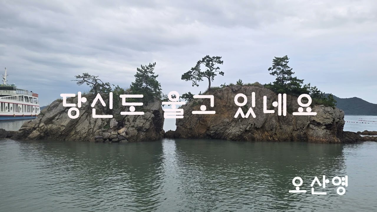 당신도 울고 있네요     오산영