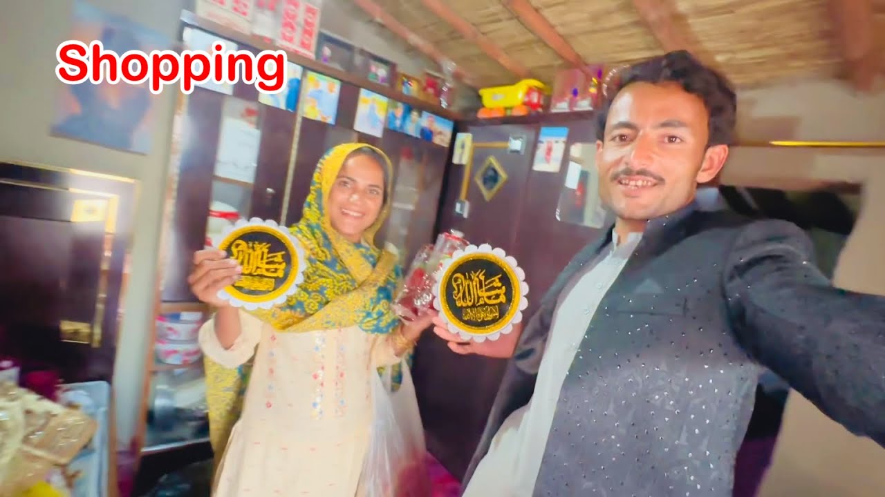 Gori Buhat Kharcha Karwahti Hai Itne Shopping Kar de First Sindhi Family Vlogs 
