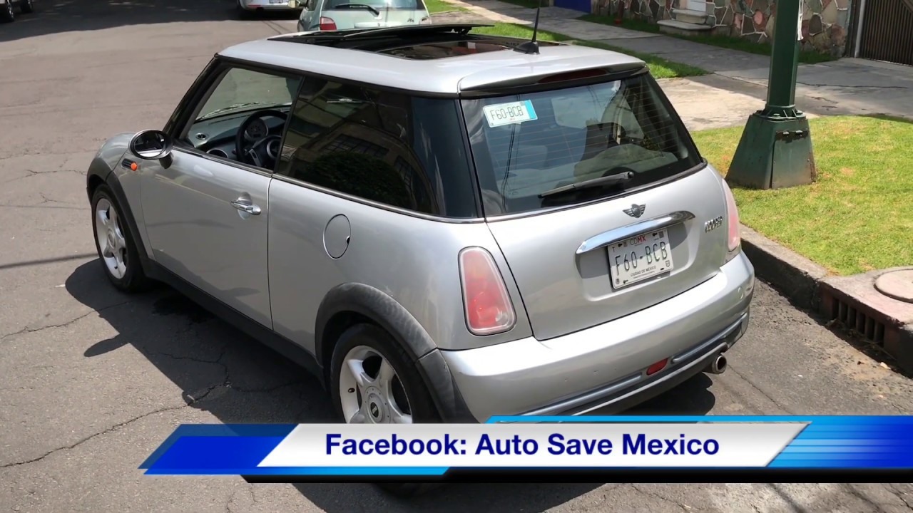 RESEÑA BMW MINI COOPER 2006 CHILLI 1.6 L. STANDARD PIEL QUEMACOCOS PRUEBA MANEJO AUTO SAVE MEXICO