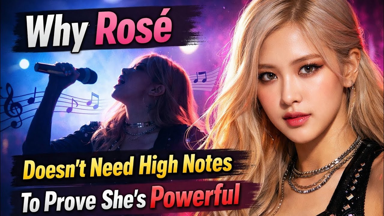Why Rosé Doesn’t Need High Notes To Prove She’s Powerful