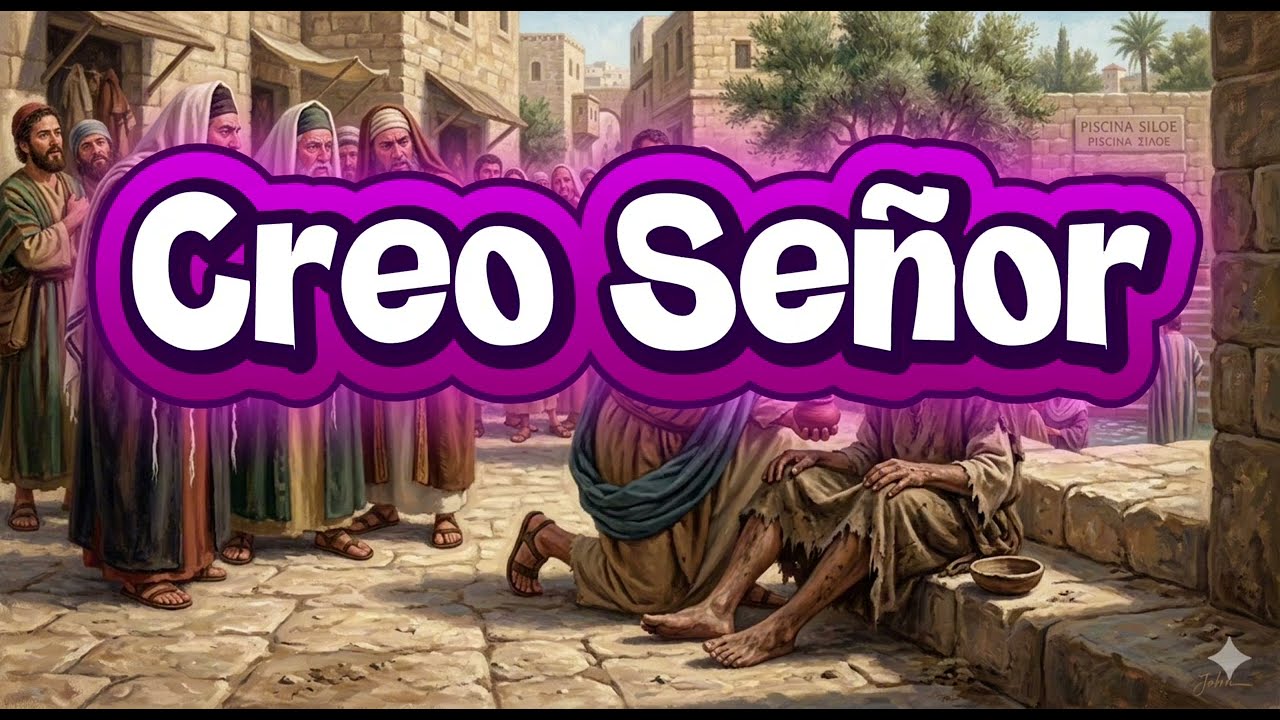 Creo, Señor | Letra: Pedro Morales | Santo Evangelio según San Juan 9, 1. 6-9. 13-17. 34-38