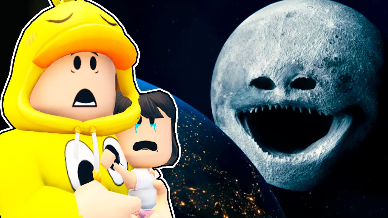 LA LUNA DESPERTÓ Y SE COMIÓ LA TIERRA EN ROBLOX!