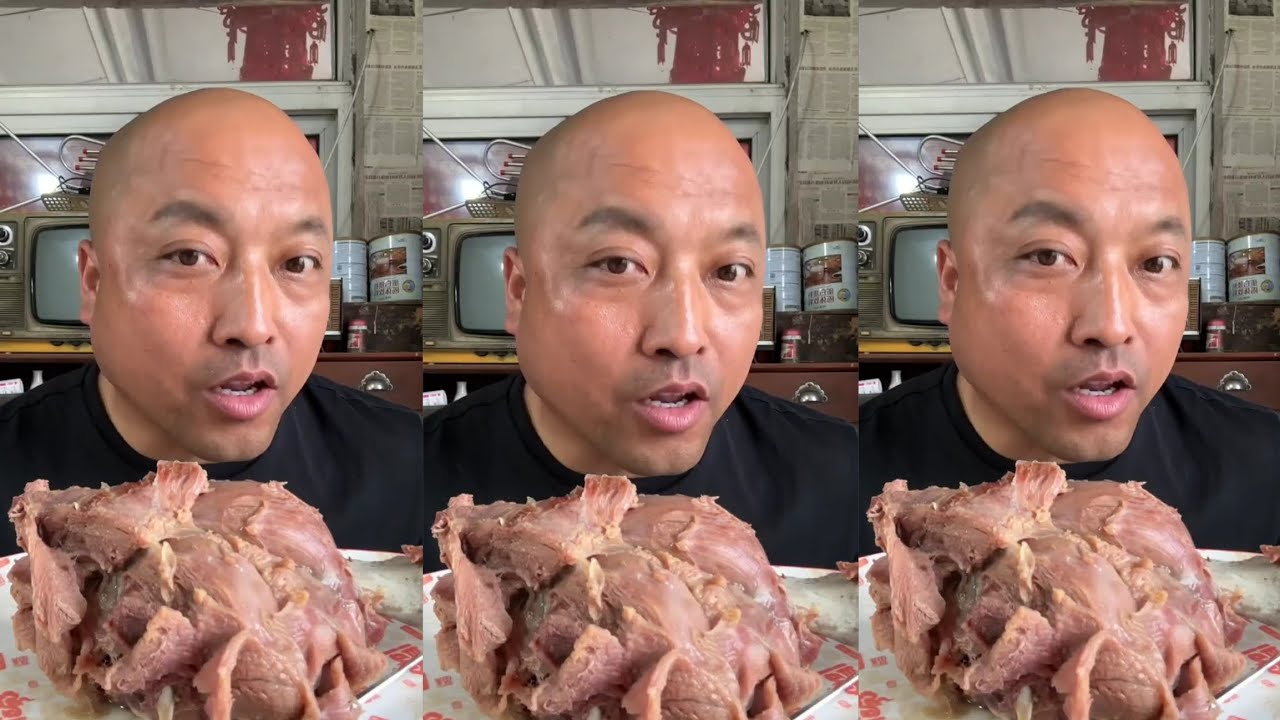 Yummy #83 : Eat roll belly braised pork belly 😋😋 #mukbang #eatingshow #porkbelly #yummyshow