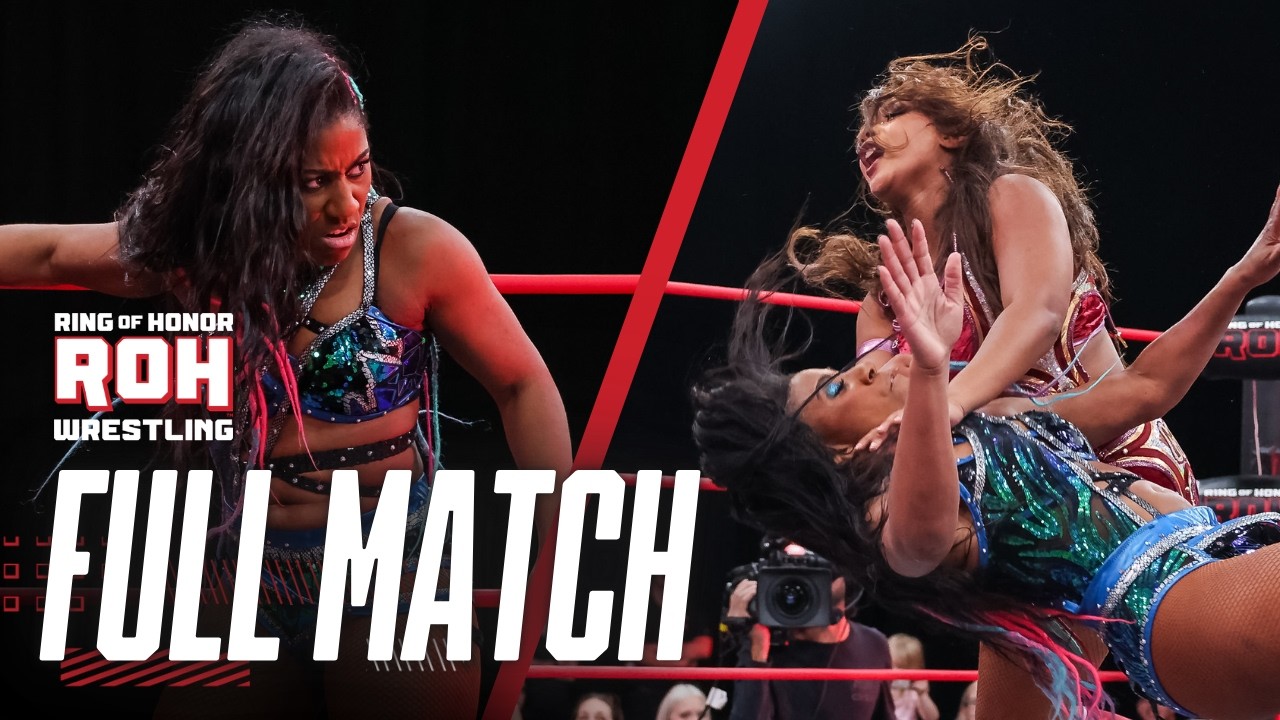 Полный матч Афина против Майи Уорлд | #ROH Чемпионат мира среди женщин 2026 | ROH TV