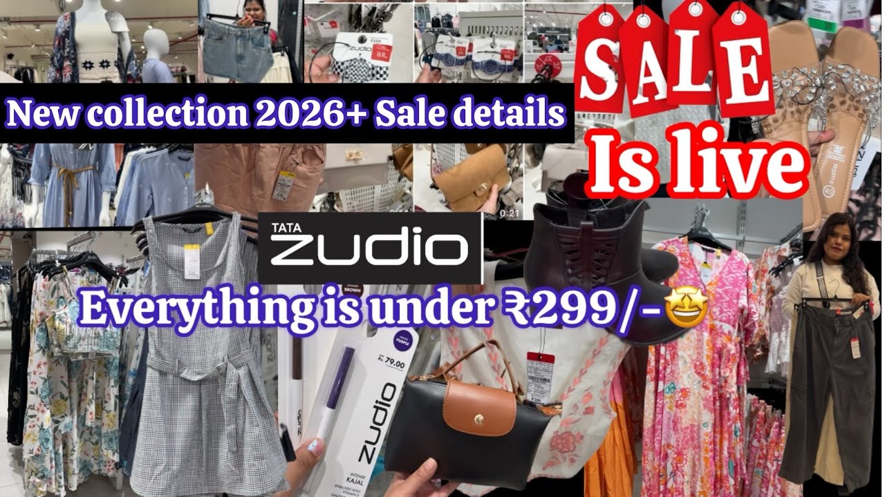 Zudio Sale everything is under ₹299😍 | Zudio Sale 2026|| Zudio Winter sale 2025 #zudiosale 