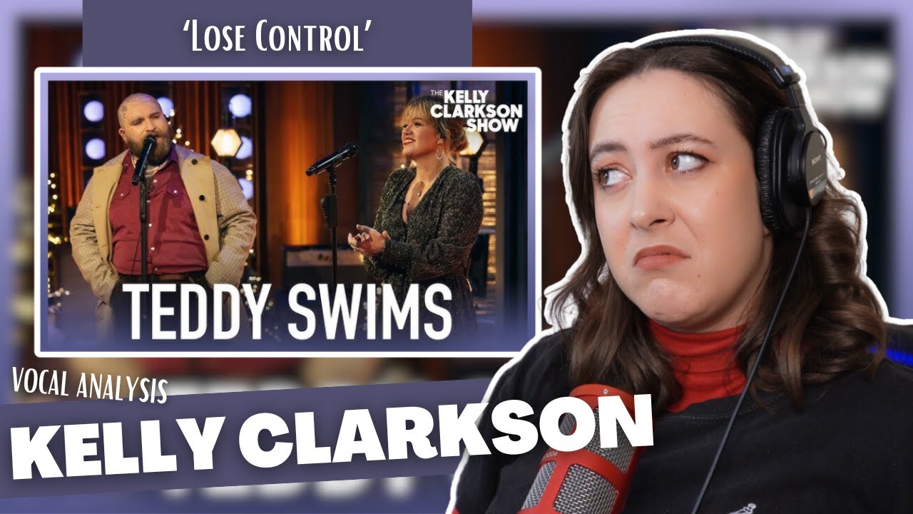 KELLY CLARKSON & TEDDY SWIMS 'Lose Control' | Vocal Coach Reaction (& Analysis) Jennifer Glatzhofer