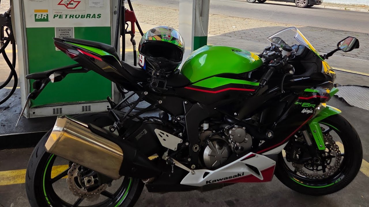 TESTANDO A NOVA MOTO DO CANAL - NINJA ZX6R 636 KAWASAKI 