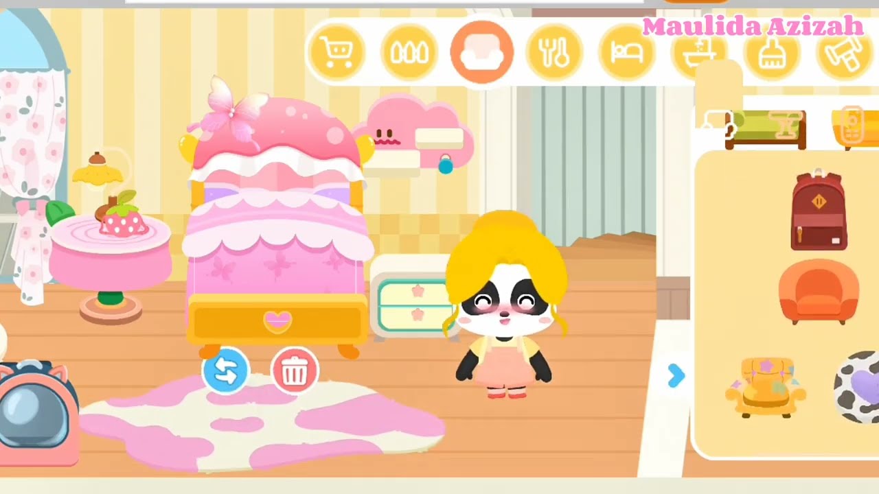 Baby Bus; Kiki Miumiu Dekor Rumah Baru!! Woooow...!! Bagus Banget 🥳🥳