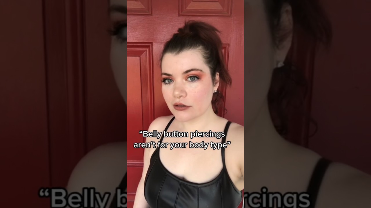 Belly Piercings are for All Body Types: Finding Power in Self-Acceptance 💖 #bodyconfidence