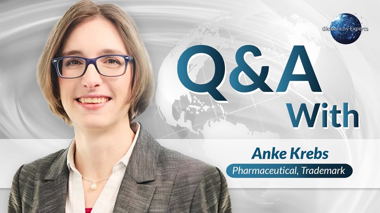 Q&A | Anke Krebs | Pharmaceutical, Trademark