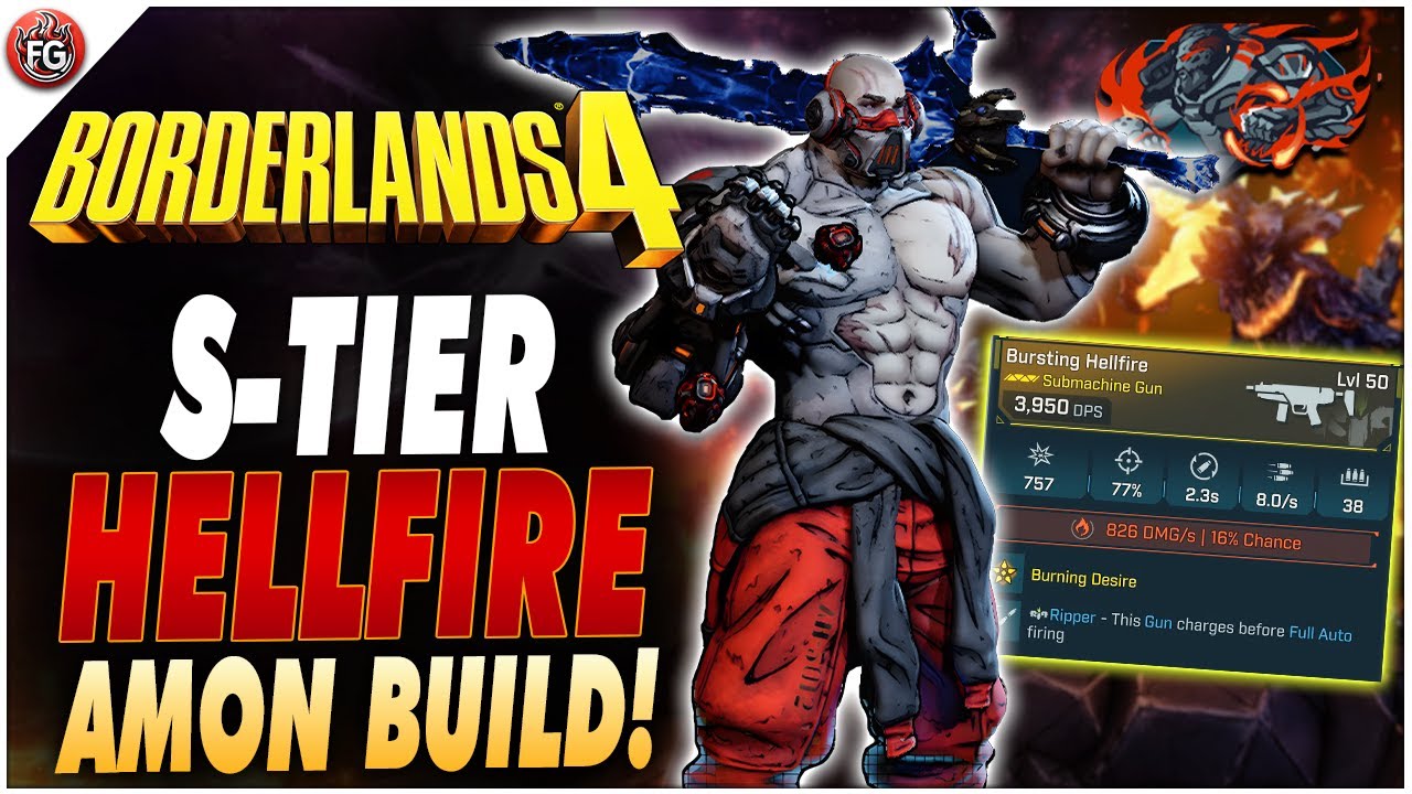 Borderlands 4 &mdash; ЛУЧШИЙ гайд по сборке Амона для Hellfire Calamity | Borderlands 4 Amon Build Guide